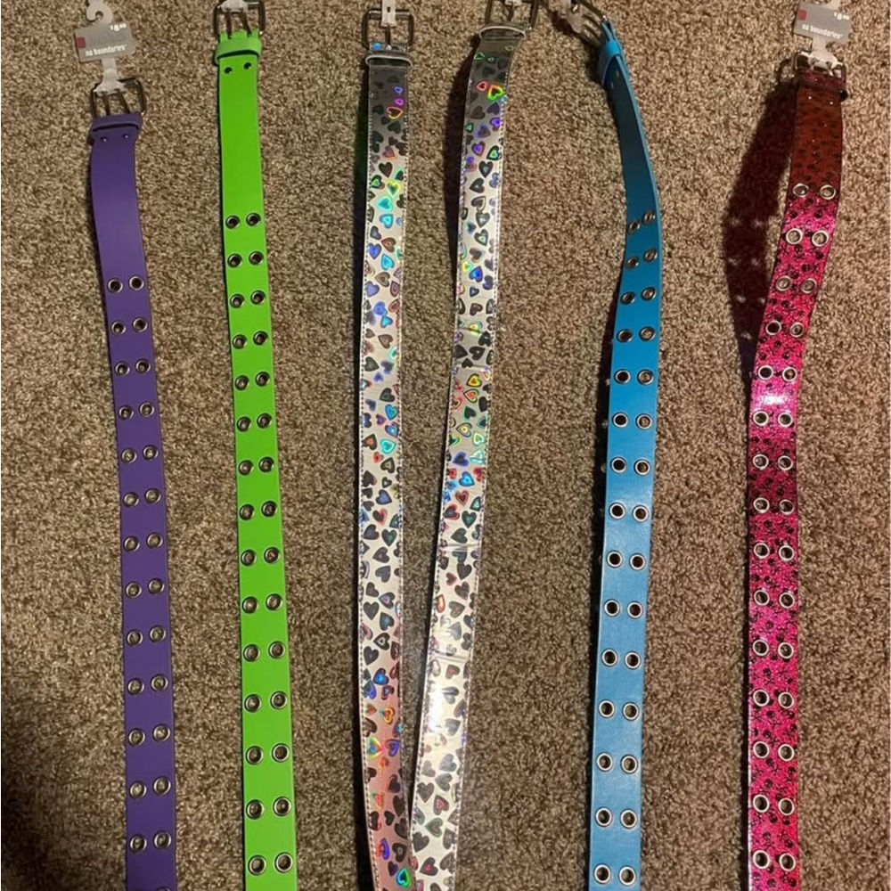 Colorful Kids Belt Set